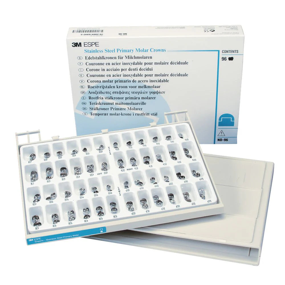 Stainless Steel Permanent Molar Crowns Kit