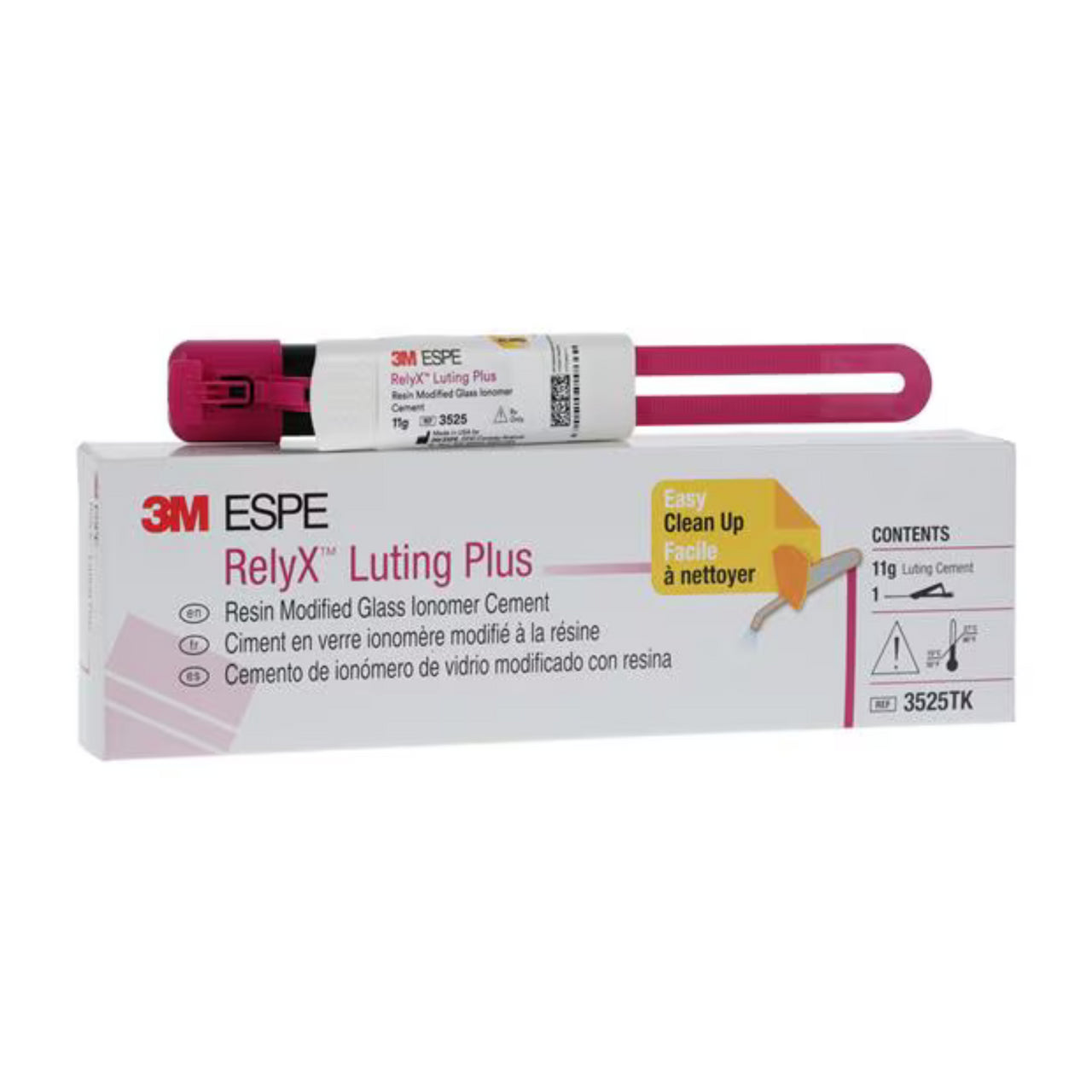 Rely-X Luting Plus Automix Syringe - Single Pack