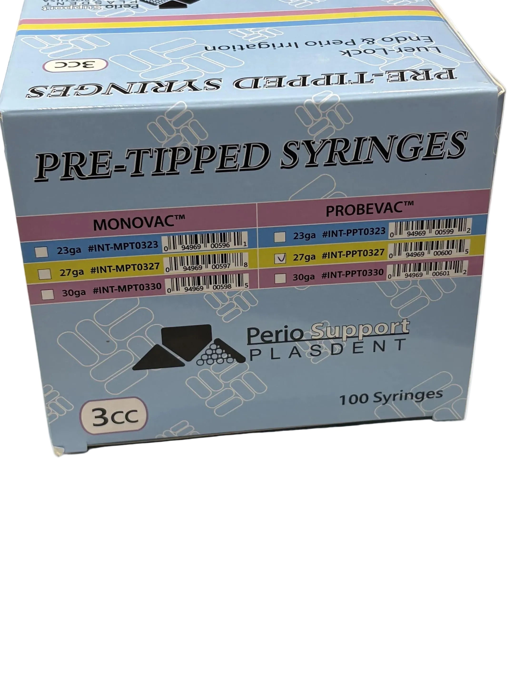 Pre-Tipped Syringes